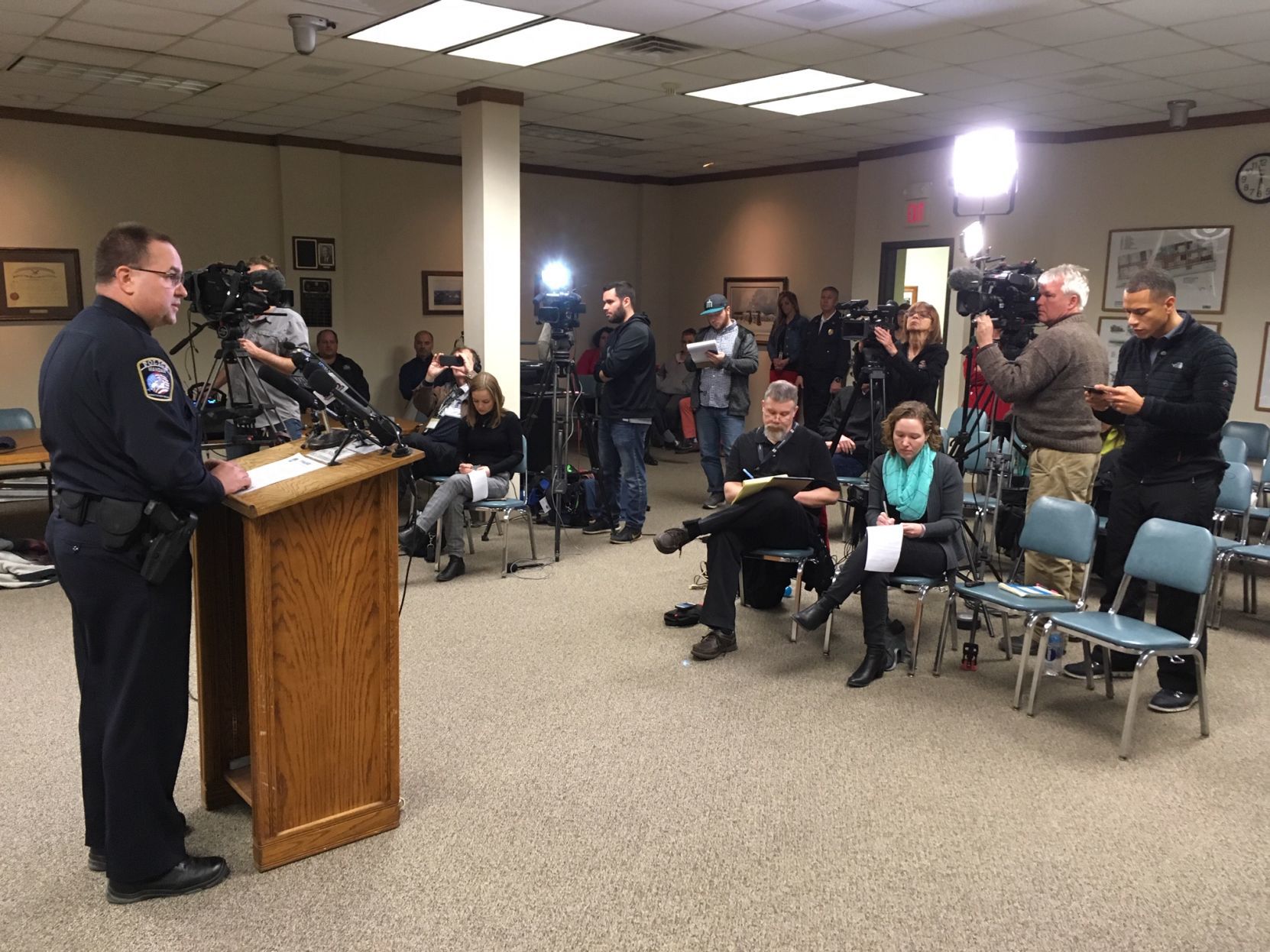 Mandan Police Chief Jason Ziegler